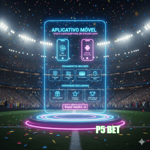 Baixe P5 BET e reivindique bônus